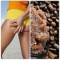 Home-made coffee anti-cellulite body scrub. Home-made coffee anti-cellulite body scrub.